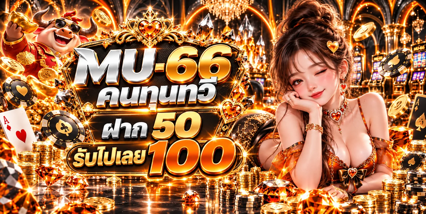MU-66 ทางเข้า สล็อตเว็บตรง ฝากถอนเร็ว 24 ชม.